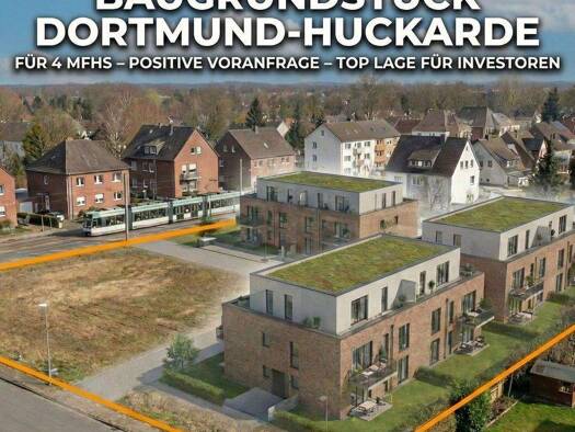 Grundstück zum Kauf provisionsfrei 795.000 € 1.600 m² Grundstück Huckarde Dortmund 44369