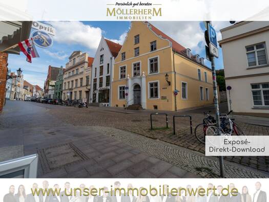 Gewerbeobjekt zum Kauf als Kapitalanlage geeignet 1.450.000 € 754,2 m² 1.159 m² Grundstück Altstadt Wismar 23966