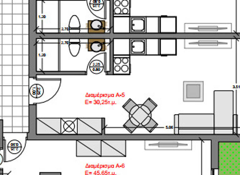 Studio zum Kauf 82.000 € 1 Zimmer 30 m² EG Chalkidiki