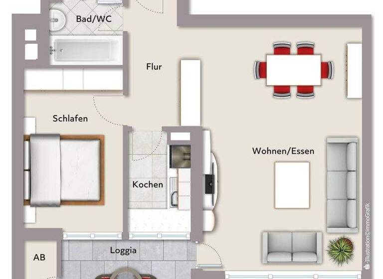 Wohnung zum Kauf 185.000 € 2 Zimmer 59 m² Ettlingen 76275