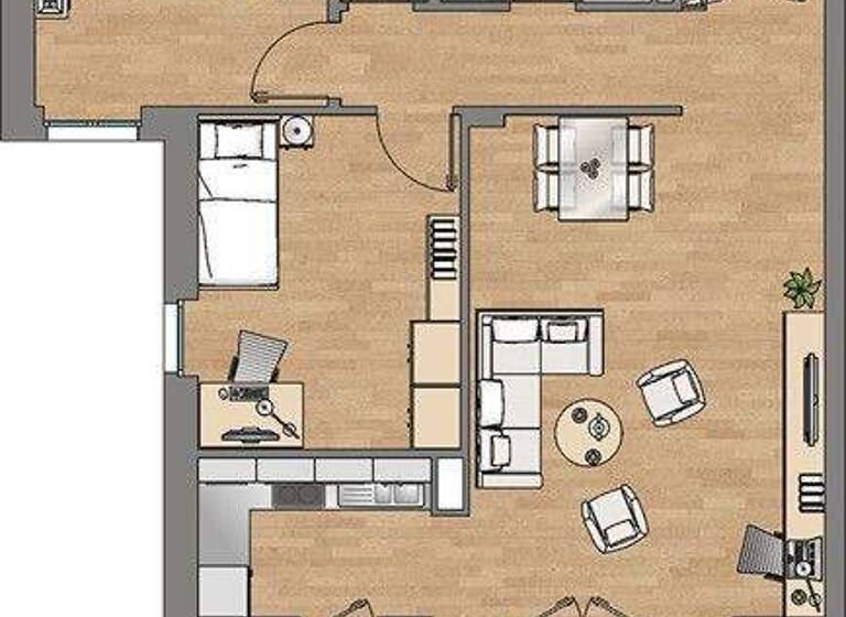 Wohnung zur Miete 1.528 € 3 Zimmer 80,3 m² 3. Geschoss frei ab 08.03.2026 Stresemannallee 55 Sachsenhausen Frankfurt 60596