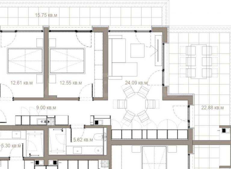 Studio zum Kauf 193.491 € 2 Zimmer 87,3 m² Sofia