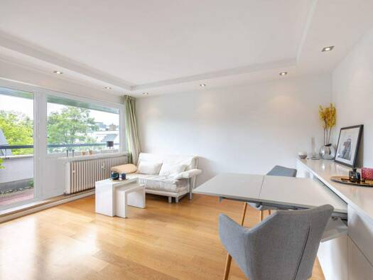 Penthouse zur Miete 1.980 € 2 Zimmer 80 m² 2. Geschoss Neuhausen-Nymphenburg München 80638