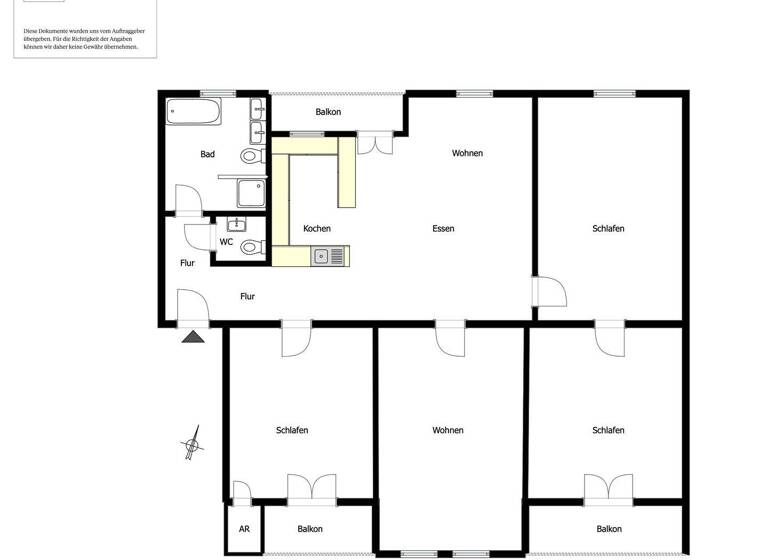 WG-Zimmer zum Kauf 998.000 € 5 Zimmer 142,1 m² 2. Geschoss Nördliche Innenstadt Potsdam 14467