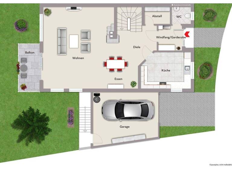 Einfamilienhaus zum Kauf provisionsfrei 595.000 € 5 Zimmer 190,7 m² 317 m² Grundstück Waldprechtsweier Malsch / Waldprechtsweier 76316