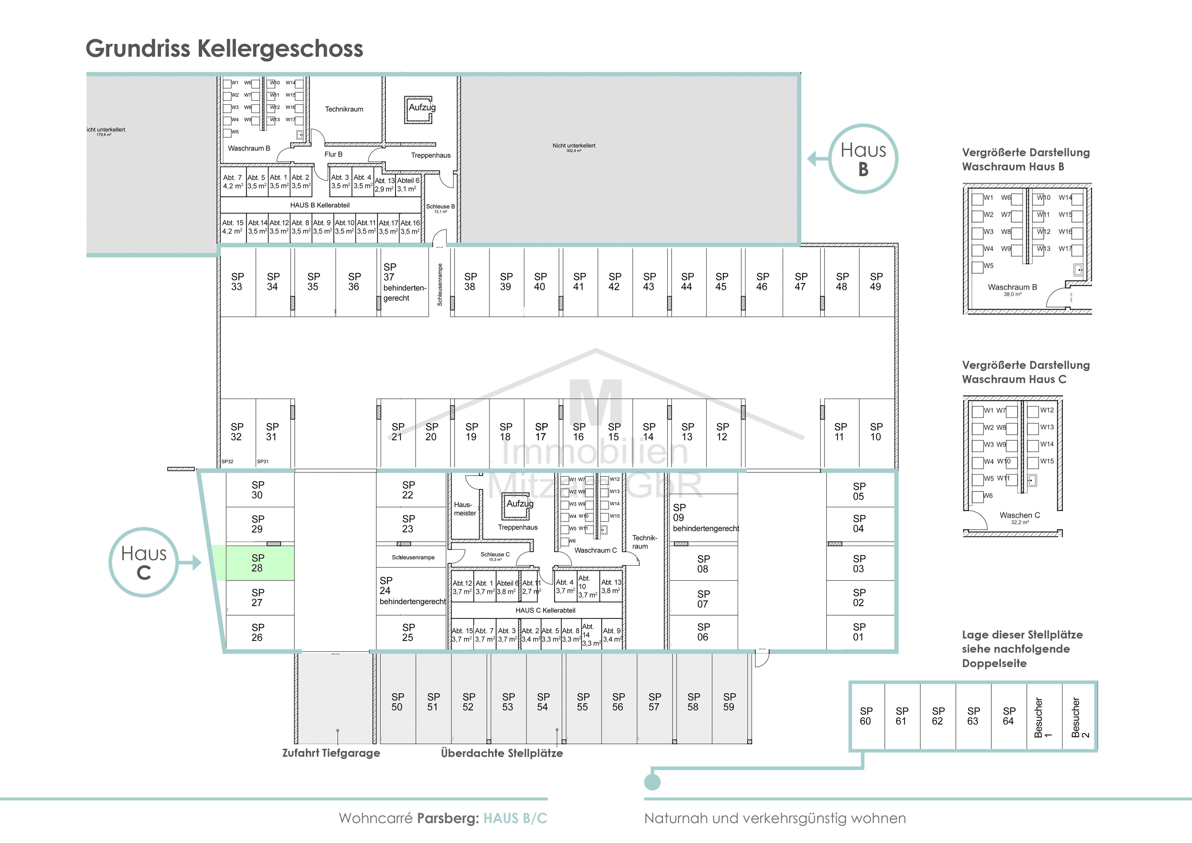 Tiefgarage zum Kauf 17.500 € Lindlbergstr. 18a Parsberg Parsberg 92331