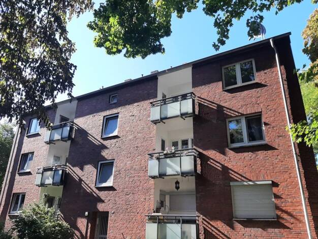 Wohnung zur Miete 417 € 2,5 Zimmer 46 m² 1. Geschoss Duisburger Straße 322 Marienkirche Oberhausen 46049