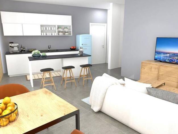 Wohnung zur Miete 992 € 2,5 Zimmer 62 m² EG Hohenheimer Str. 11 Leinfelden Leinfelden 70771
