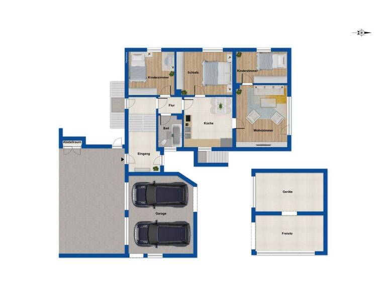 Mehrfamilienhaus zum Kauf 948.000 € 9 Zimmer 222 m² 544 m² Grundstück Gersthofen 86368