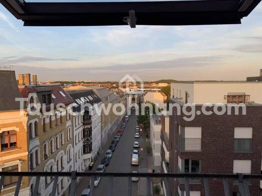 Wohnung zur Miete Tauschwohnung 332 € 3 Zimmer 60 m² Dachgeschoss Plagwitz Leipzig 04229