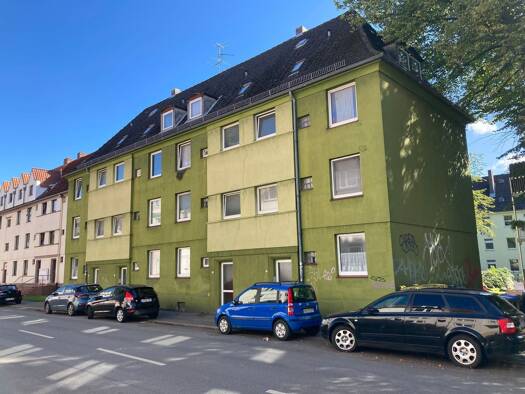 Wohnung zur Miete 350 € 2 Zimmer 29,2 m² 3. Geschoss frei ab sofort Wendische Straße 23 St. Lorenz Süd Lübeck 23558