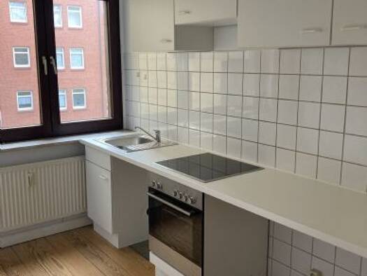 Wohnung zur Miete 632 € 2 Zimmer 42,1 m² 1. Geschoss Karl-Kunert-Str. 1, 1. OG links Wilhelmsburg Hamburg 21107