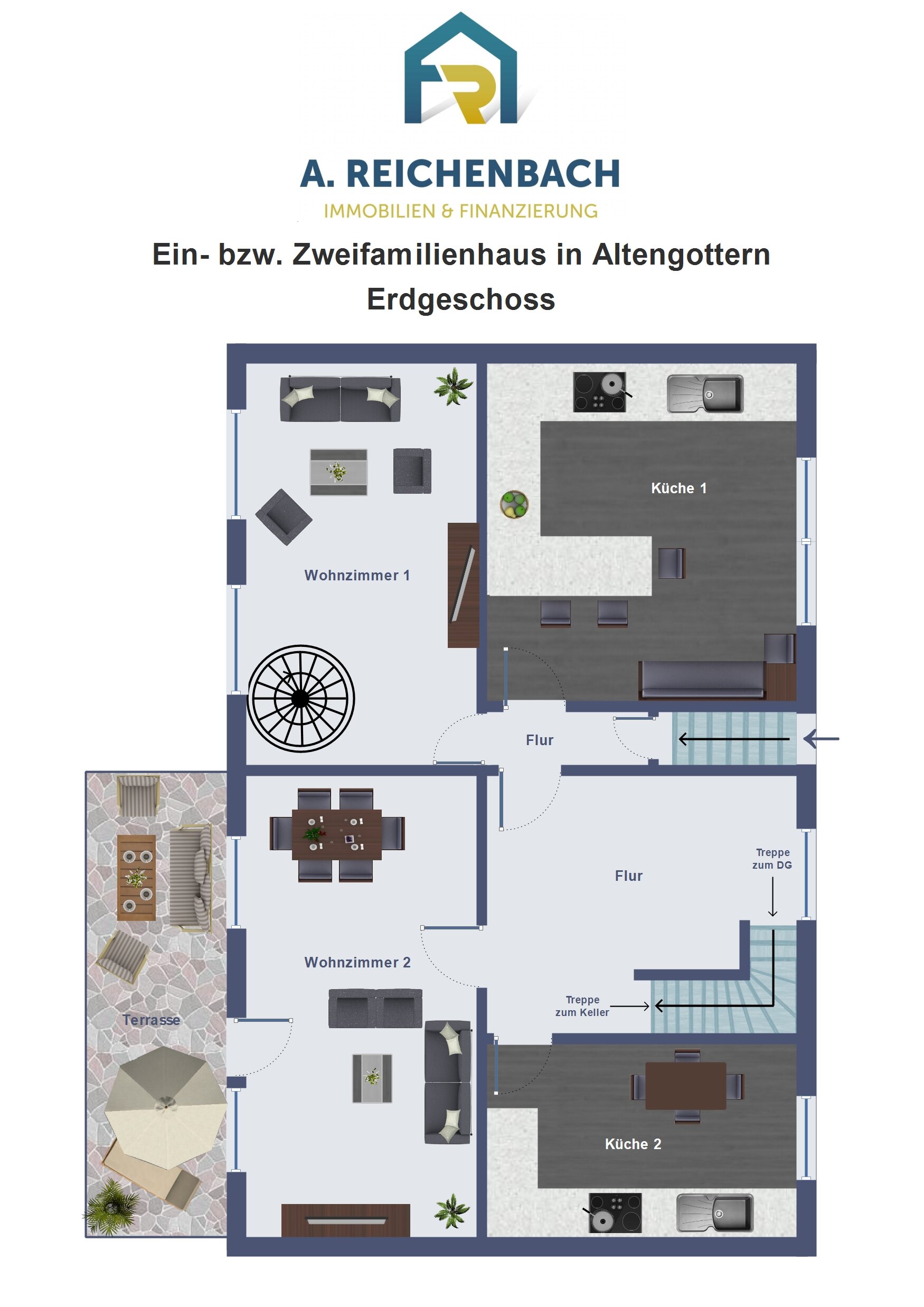 Einfamilienhaus zum Kauf 369.000 € 7 Zimmer 199 m²<br/>Wohnfläche 1.051 m²<br/>Grundstück Obere neue Straße 6a Altengottern 99991