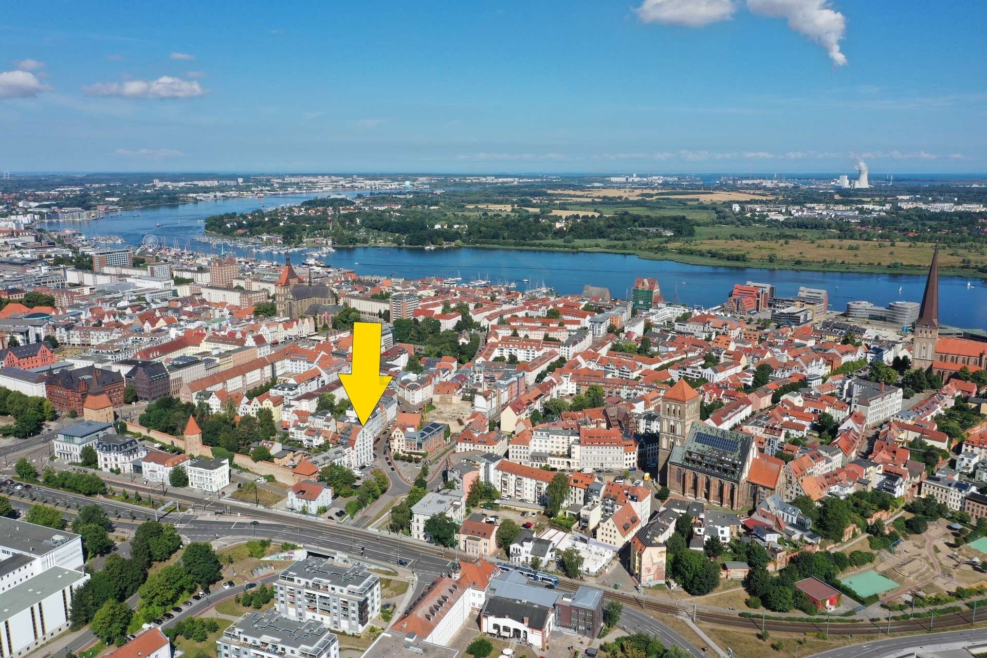 Wohnung zur Miete 1.700 € 2 Zimmer 73 m²<br/>Wohnfläche 1.<br/>Geschoss Beginenberg 1 Stadtmitte Rostock 18055