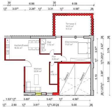 Wohnung zum Kauf 309.000 € 2 Zimmer 81,3 m² Katzwang / Reichelsdorf Ost / Reichelsdorfer Kelle Nürnberg 90455