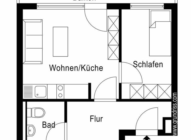 Wohnung zum Kauf als Kapitalanlage geeignet 212.750 € 1,5 Zimmer 38 m² Galgenhof Nürnberg 90461