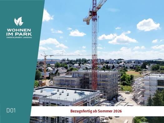 Wohnung zum Kauf - Neubau provisionsfrei 413.900 € 3 Zimmer 79,4 m² EG Am Simontalgraben 23 Langenau Langenau 89129