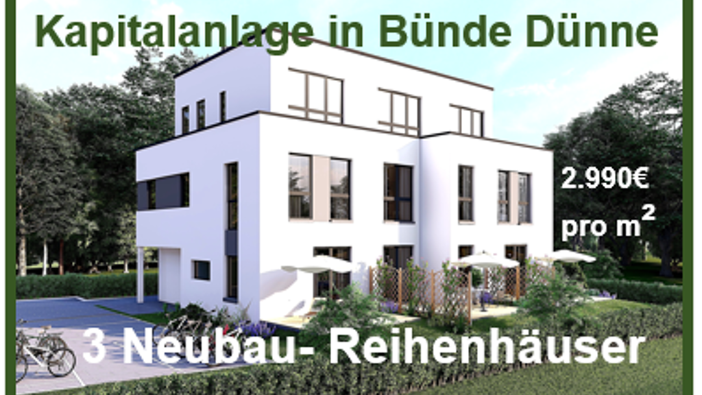 Mehrfamilienhaus zum Kauf als Kapitalanlage geeignet 1.142.000 € 13 Zimmer 382 m² 728 m² Grundstück Dünne Bünde 32257