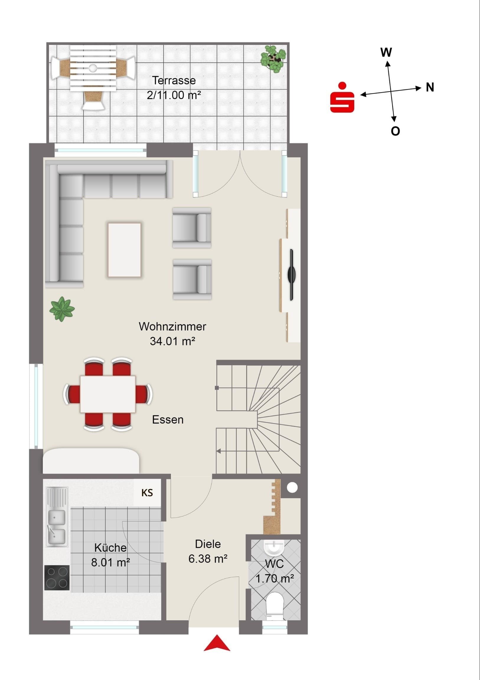 Reihenendhaus zum Kauf 398.000 € 4 Zimmer 145 m²<br/>Wohnfläche 277 m²<br/>Grundstück ab sofort<br/>Verfügbarkeit Peisserstraße Ingolstadt 85053