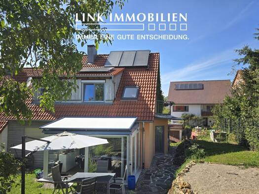 Doppelhaushälfte zum Kauf 389.000 € 5 Zimmer 106,6 m² 326 m² Grundstück Gniebel Pliezhausen 72124