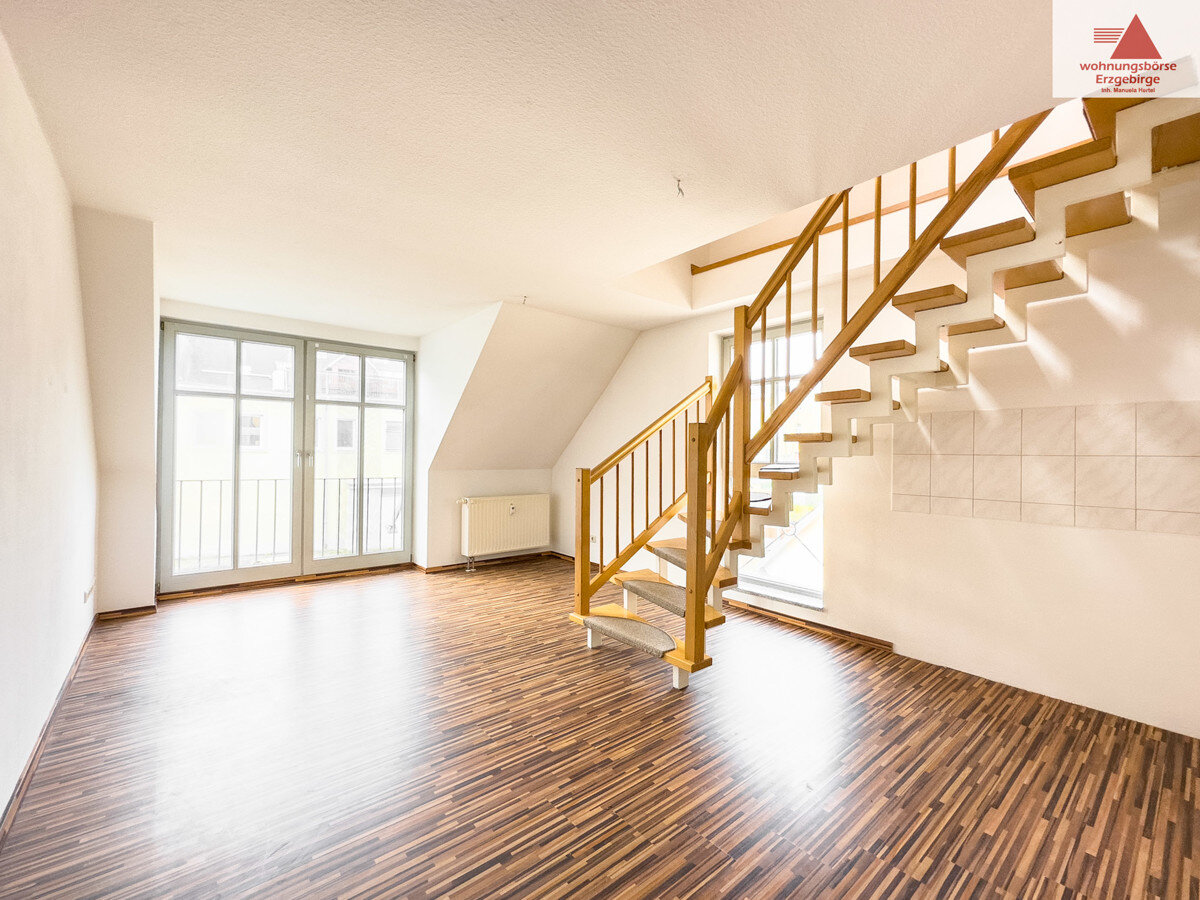 Maisonette zur Miete 335 € 3 Zimmer 56 m²<br/>Wohnfläche EG<br/>Geschoss 01.12.2024<br/>Verfügbarkeit Fleischergasse 3 Annaberg Annaberg-Buchholz 09456