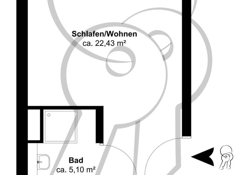 Wohnung zum Kauf - Neubau provisionsfrei 250.000 € 1 Zimmer 27,5 m²<br/>Wohnfläche 2.<br/>Geschoss 31.12.2026<br/>Verfügbarkeit Steenwisch 30 Stellingen Hamburg 22527
