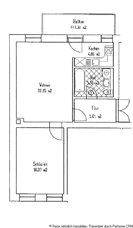 Wohnung zum Kauf 72.500 € 2 Zimmer 58 m²<br/>Wohnfläche 1.<br/>Geschoss Kaßberg 914 Chemnitz 09112