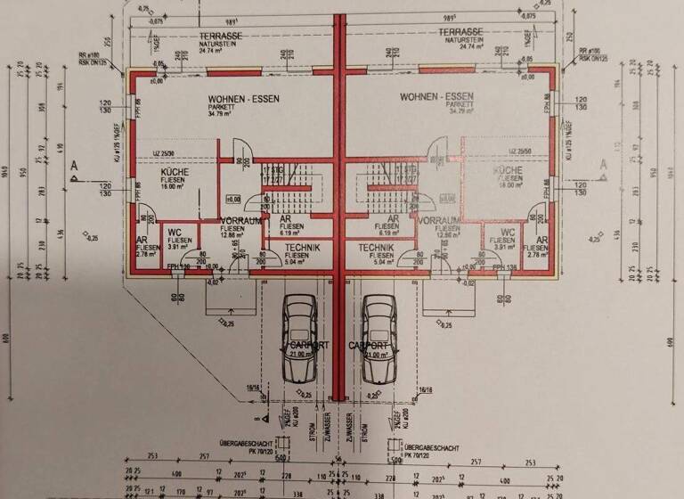 Reihenmittelhaus zum Kauf 398.000 € 4 Zimmer 160 m² 600 m² Grundstück Strem 7522