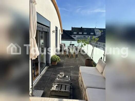 Terrassenwohnung zur Miete Tauschwohnung 1.200 € 2 Zimmer 55 m² 4. Geschoss Maxvorstadt München 80799