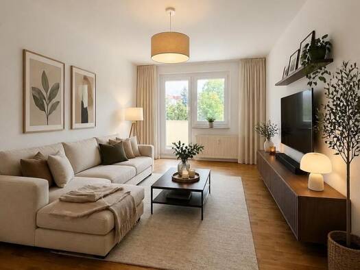 Wohnung zur Miete 534 € 4 Zimmer 89 m² 3. Geschoss Karl-Matthes-Straße 24 Lusan Gera 07549
