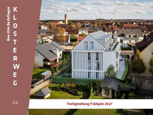 Wohnung zum Kauf - Erstbezug provisionsfrei 420.900 € 3 Zimmer 70,6 m² 1. Geschoss Burlafingen Neu-Ulm 89233