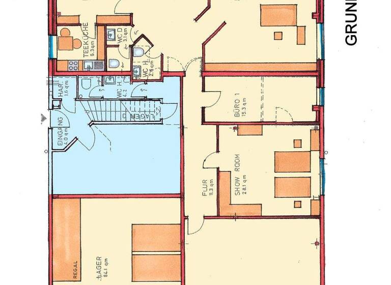 Büro zur Miete 2.689 € 227 m² Bürofläche Eilendorf Buxtehude 21614