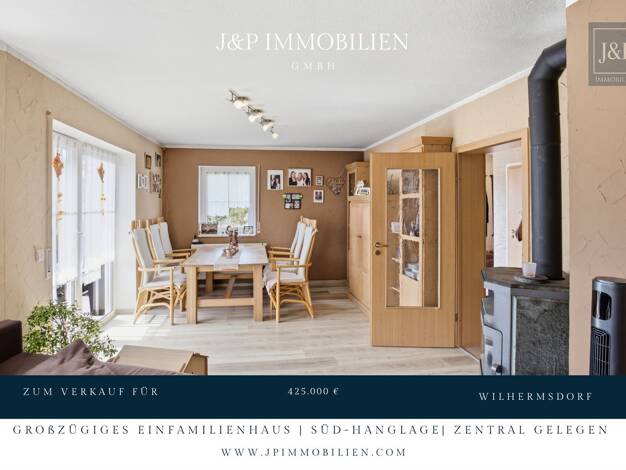 Einfamilienhaus zum Kauf 425.000 € 4,5 Zimmer 115 m² 263 m² Grundstück Wilhermsdorf Wilhermsdorf 91452