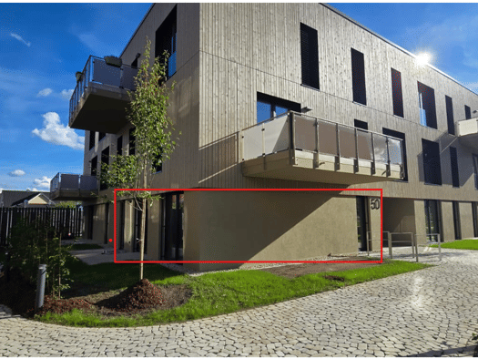 Terrassenwohnung zur Miete 950 € 2 Zimmer 59 m² Geschoss EG/3 frei ab sofort Saas Bayreuth 95447