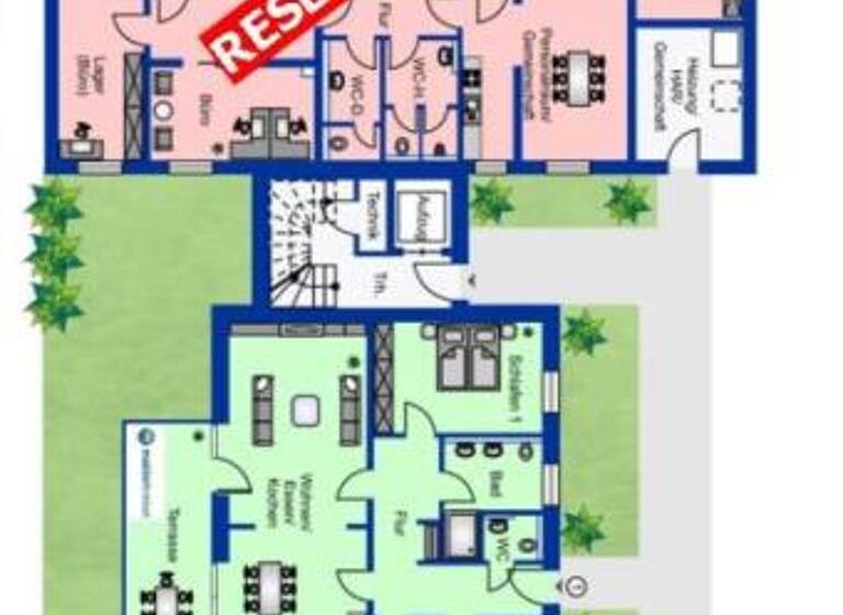Wohnung zum Kauf 365.000 € 2 Zimmer 100 m²<br/>Wohnfläche Dachgeschoss<br/>Geschoss Esens Esens 26427