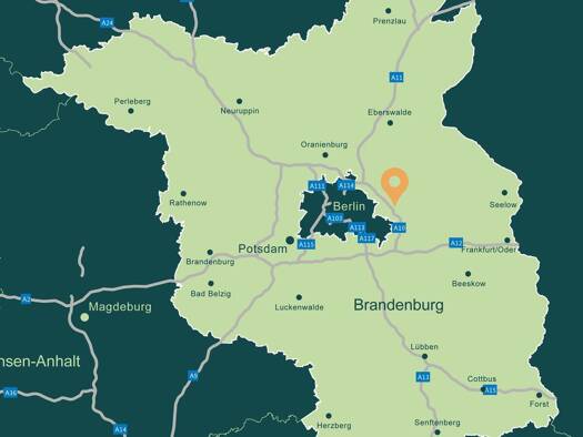 Grundstück zum Kauf 240.000 € 749 m² Grundstück Beethovenstraße 23 Fredersdorf-Nord Fredersdorf-Vogelsdorf 15370