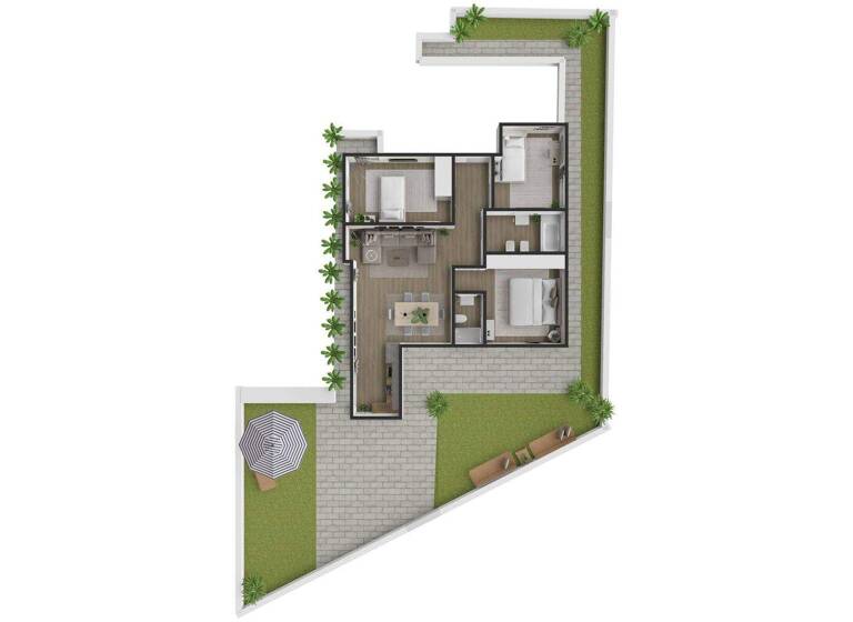 Wohnung zum Kauf 4 Zimmer 130 m² EG Leifers 39055