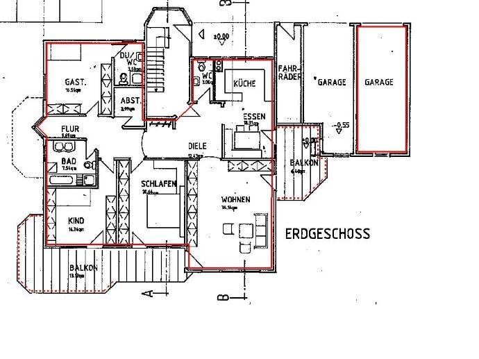 Wohnung zur Miete 1.200 € 4 Zimmer 158 m²<br/>Wohnfläche EG<br/>Geschoss 01.12.2024<br/>Verfügbarkeit Rechbergerstrasse 31 Erzingen Klettgau 79771