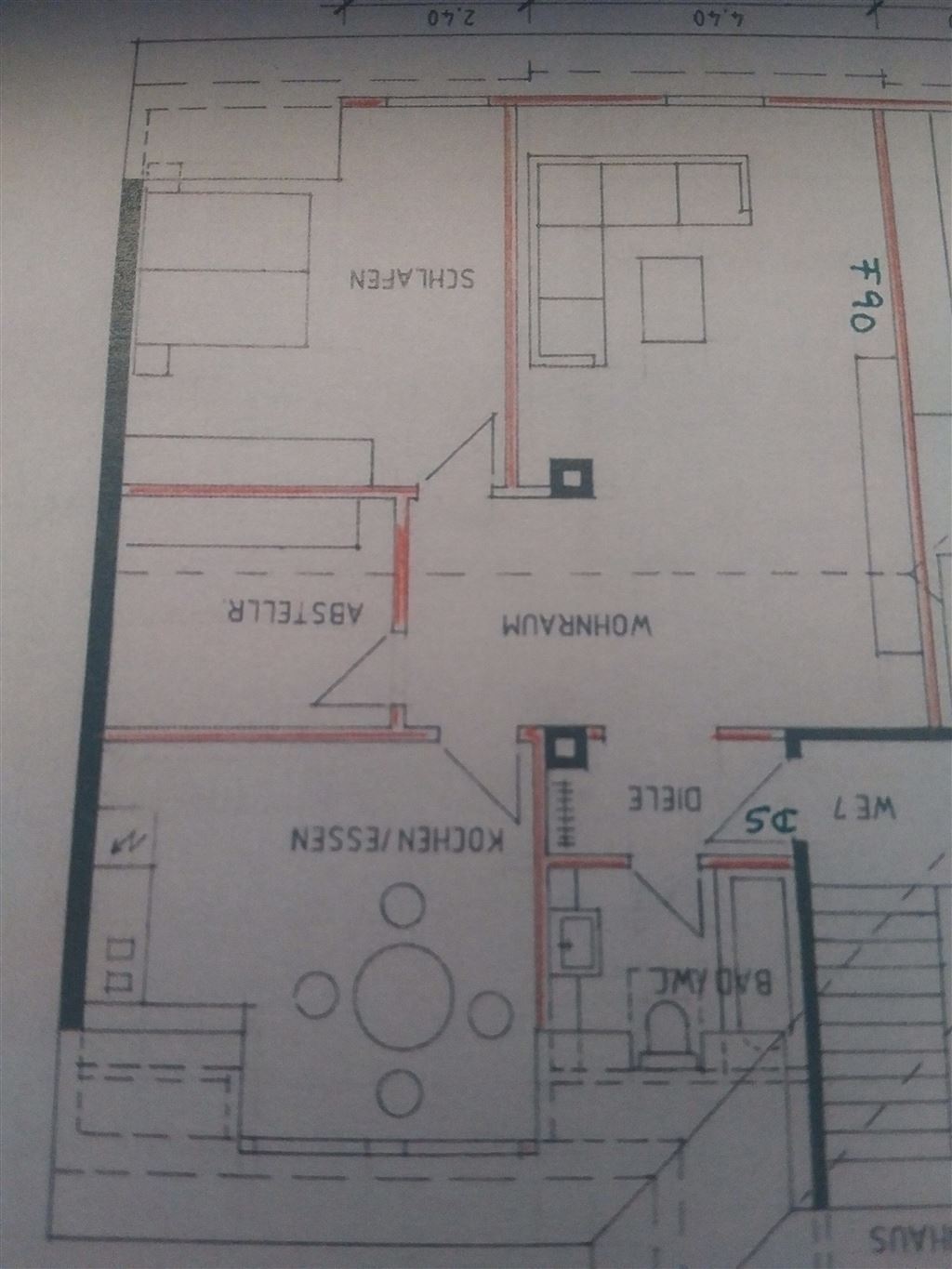 Wohnung zur Miete 449 € 3 Zimmer 90 m²<br/>Wohnfläche Eisenbahnstraße 4 Schmölln Schmölln 04626