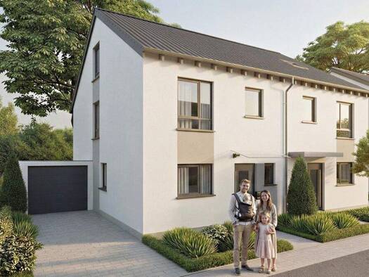 Doppelhaushälfte zum Kauf - Erstbezug provisionsfrei 469.900 € 4 Zimmer 130 m² 245 m² Grundstück Voerde 46562