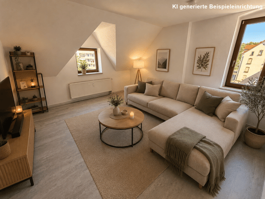 Wohnung zur Miete 351 € 3 Zimmer 58,5 m² 3. Geschoss frei ab sofort Ferdinand-Puchert-Str. 21 Ruppertsgrün Fraureuth 08427