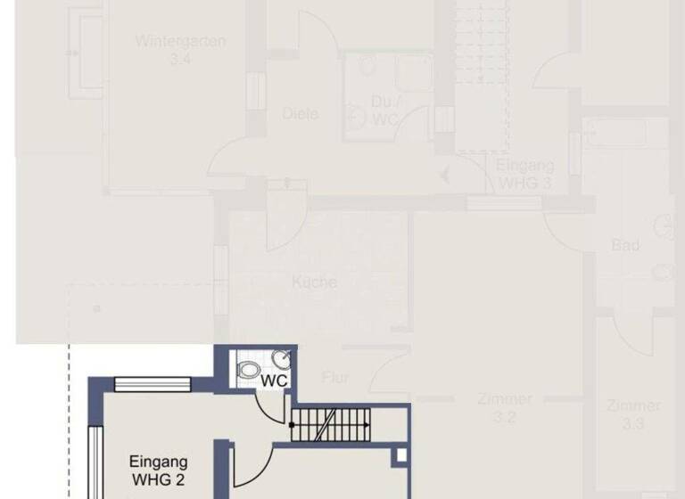 Maisonette zur Miete 1.250 € 5 Zimmer 134,7 m² frei ab sofort Boren 24392