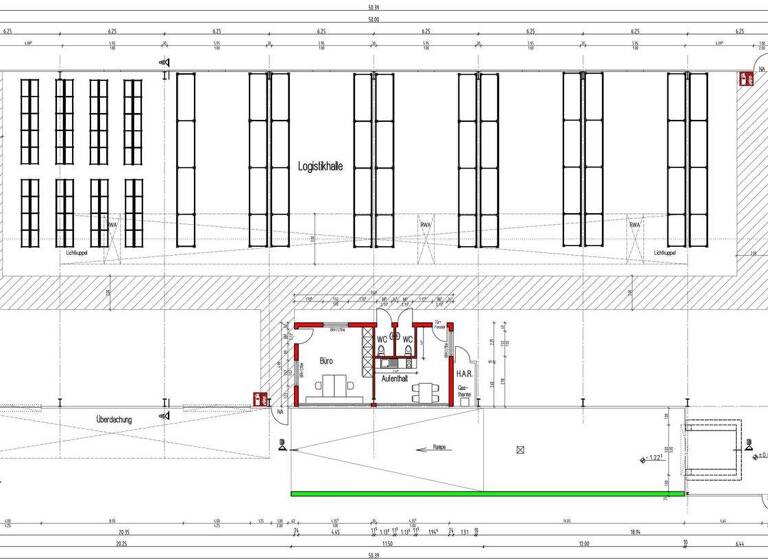 Lagerhalle zur Miete 4.900 € 44 m² Lagerfläche Nordhorn 48531