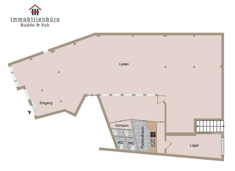 Verkaufsfläche zur Miete 3.000 € 420 m² Verkaufsfläche Friesoythe 26169