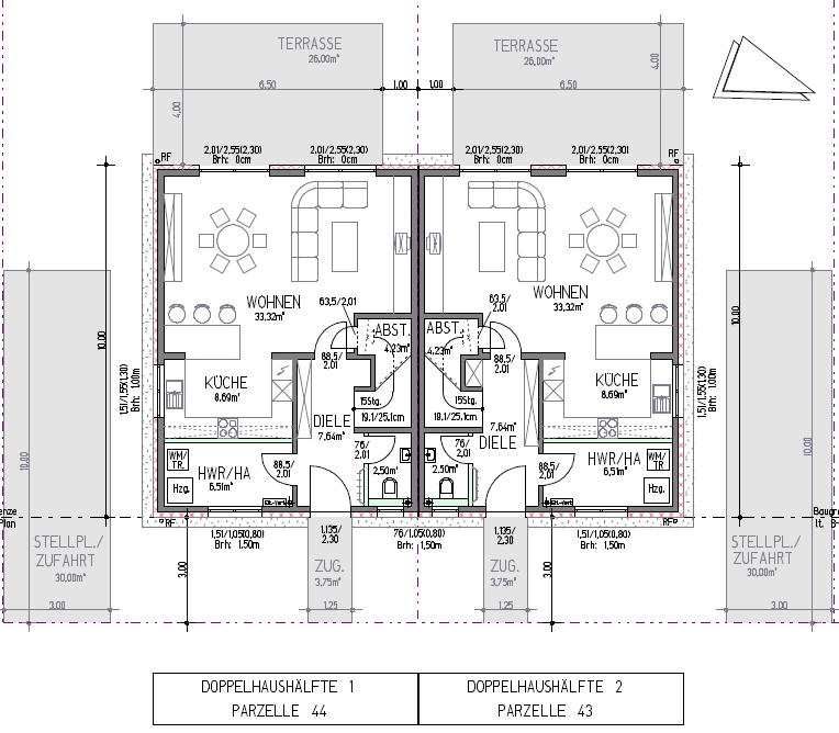 Doppelhaushälfte zum Kauf provisionsfrei 340.000 € 4 Zimmer 116 m²<br/>Wohnfläche 317 m²<br/>Grundstück Im Fuchstal Irxleben Hohe Börde 39167