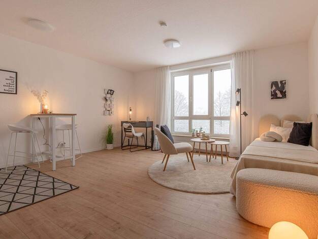 Wohnung zum Kauf 124.900 € 1 Zimmer 30,3 m² EG Heuchelhof Würzburg 97084