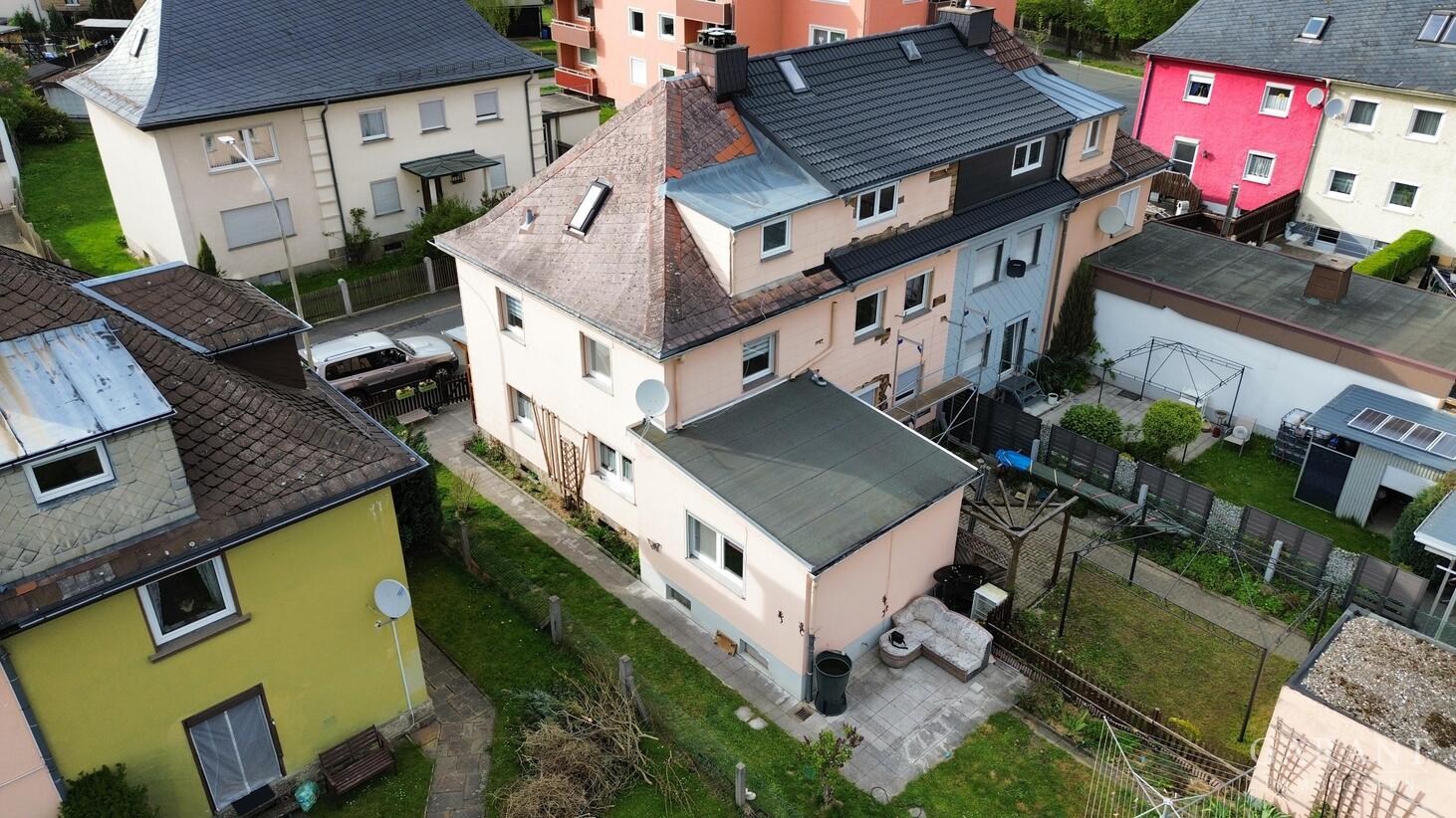 Reihenendhaus zum Kauf 72.500 € 5 Zimmer 85 m²<br/>Wohnfläche 200 m²<br/>Grundstück Schwarzenbach a d Saale Schwarzenbach a.d.Saale 95126