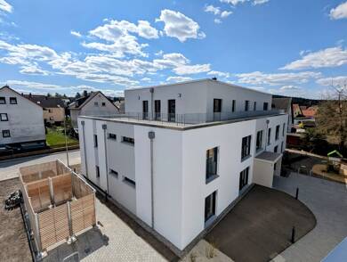 Wohnung zum Kauf - Neubau 174.500 € 1 Zimmer 29,5 m² EG frei ab sofort Siebenbürgenstr. 1 Zeckern Hemhofen 91334