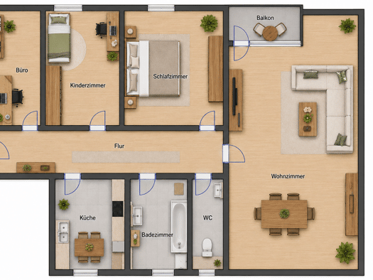 Wohnung zur Miete 1.100 € 3,5 Zimmer 96,9 m² 3. Geschoss frei ab 01.11.2026 Moorfleeter Kirchenweg 26 Moorfleet Bergedorf 22113