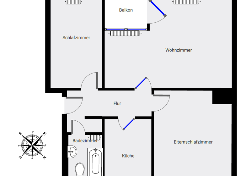 Wohnung zur Miete 704 € 3 Zimmer 64 m² 3. Geschoss Von-Plüschow-Str. 19 Manching 85077